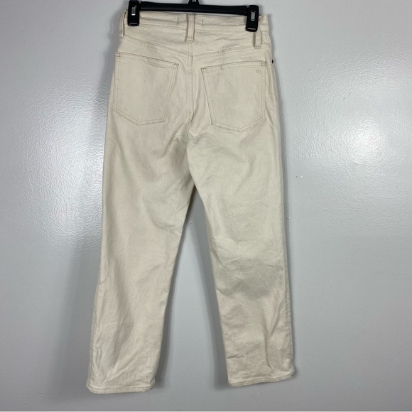 The Perfect vintage straight jeans in bone - Picture 3 of 12